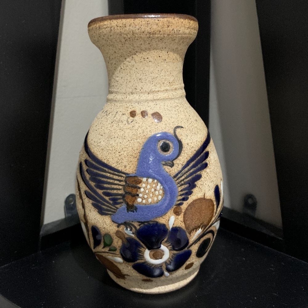 Vintage Signed Hand Painted Mexican Pottery